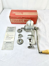 Antigo Universal Nº 1 Moedor de Carne de Alimentos Caixa Instrução Cabo de Madeira EUA FSh comprar usado Antigo Universal Nº 1 Moedor de Carne de Alimentos Caixa Instrução Cabo de Madeira EUA FSh comprar usado  Enviando para Brazil