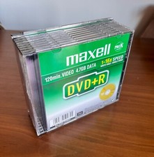 Maxell dvd unused for sale  BILLINGHAM