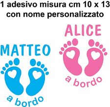 Adesivi decal bimbo usato  Pescara