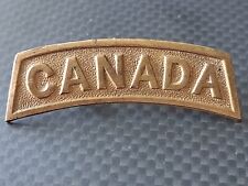 Ww1 canada shoulder for sale  HARTLEPOOL