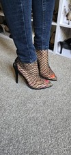 Ego fishnet heels for sale  ILFORD