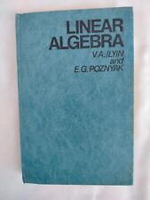 Usado, Linear Algebra by V. A. Ilyin and E. G. Poznyak, Mir Publishers, 1986, Hardcover comprar usado  Enviando para Brazil