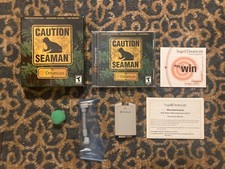 Seaman & mic Sega Dreamcast CIB completo na caixa caixa caixa grande muito bom todas as inserções comprar usado  Enviando para Brazil