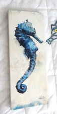 Seahorse painting wall for sale  Leander