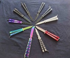Varie balisong skin usato  Spedire a Italy