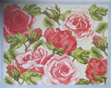 Stickvorlage rosen pracht gebraucht kaufen  Wuppertal