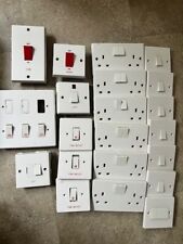 White sockets switches for sale  EPSOM