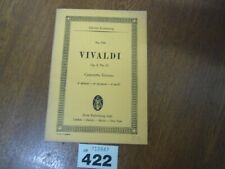 VIVALDI Concerto Grosso No.11 em ré menor Op.3 - Edição Partitura de Estudo Eulenburg, usado comprar usado  Enviando para Brazil