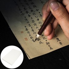  Papel de arroz crudo 100 piezas papeles de pintura tradicionales para caligrafía y caligrafía segunda mano  Embacar hacia Mexico