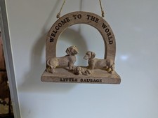 Dachshund wall hanging for sale  ELY