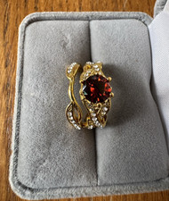 Rings red clear for sale  Canton