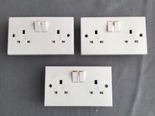 13amp double sockets for sale  WALTHAM CROSS