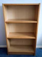Wood effect bookcase for sale  BOGNOR REGIS
