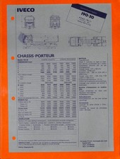 IVECO GRANDS ROUTIERS / 190-30 / CHASSIS PORTEUR / FICHE 1982, usado comprar usado IVECO GRANDS ROUTIERS / 190-30 / CHASSIS PORTEUR / FICHE 1982, usado comprar usado  Enviando para Brazil