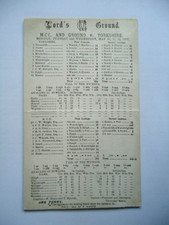 M.c.c. ground yorkshire for sale  WIGAN