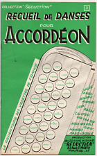 Partition accordéon danses d'occasion  Chaumont