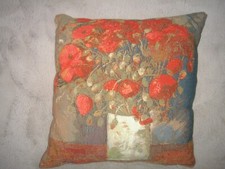 Hines tapestry cushion for sale  LINCOLN