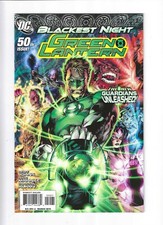 Green Lantern #50 Jim Lee / Scott Williams capa variante 1:25 2010 DC QUASE PERFEITO, usado comprar usado  Enviando para Brazil