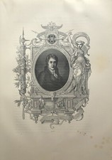 Gravure 1880 portrait d'occasion  Martigues