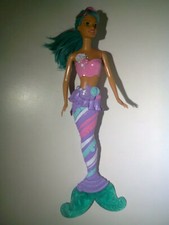 Barbie sirenetta coda usato  Nettuno