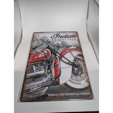 Tin sign indian for sale  WALSALL