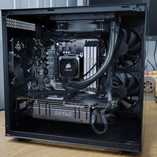 Liquid cooled matx for sale  Pullman