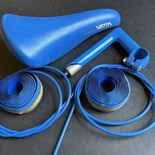 Antigo NOS 1980s CANNONDALE TEAM CREST Assento Vetta Azul Nitto Haste Cabos Fita Barra comprar usado  Enviando para Brazil