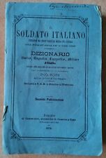 Soldato italiano dizionario usato  Seregno