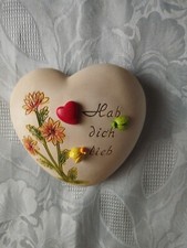 Herz spruchstein hab gebraucht kaufen  Würzburg