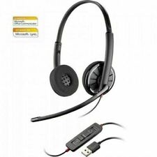 Plantronics C320-M estéreo fone de ouvido PC Faixa De Cabeça Preto Com Controle De Volume 85619-12 comprar usado  Enviando para Brazil