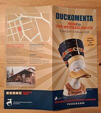Werbe flyer duckomenta gebraucht kaufen  Hamburg