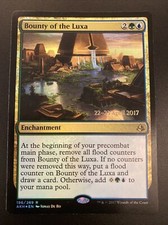 FOIL Bounty Of The Luxa #196 data de pré-lançamento carimbada MTG Amonkhet inglês quase perfeito comprar usado  Enviando para Brazil