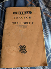 Nuffield tractor graphoref for sale  NORTH WALSHAM