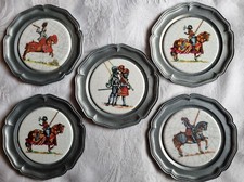 Zinn untersetzer ritter gebraucht kaufen  Hanau