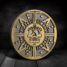 Medaille piraten gold gebraucht kaufen  Berlin