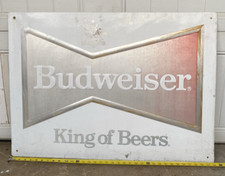 Vintage budweiser metal for sale  Weatherford