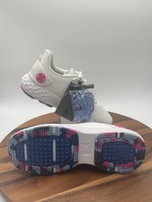 Tênis de golfe G/Fore G4 MG4+ sem cravos G4MF20EF26 GFore branco rosa masculino tamanho 7.5 comprar usado  Enviando para Brazil