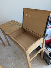 Old school desk for sale  WHITCHURCH