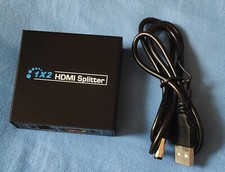 Hdmi splitter 2 for sale  HARROW