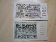 100 500 millionen gebraucht kaufen  Nittenau