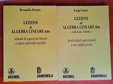 Ingegneria lezioni algebra usato  Palermo