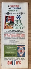 Vintage smith crisps for sale  LONDON