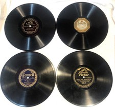 4 Vintage 78 Records Alcoholic Blues Pay Day Blues Bum Song Uncle Josh Actuelle comprar usado  Enviando para Brazil