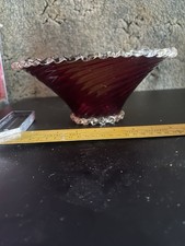 Ruby red murano for sale  NEWPORT