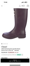 Chanel boots chanel for sale  Irvine