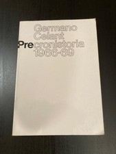 Germano celant precronistoria usato  Roma