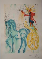 Salvador dali chevaux d'occasion  Lamballe