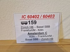 Sbb zuglaufschild 60402 gebraucht kaufen  Leipzig
