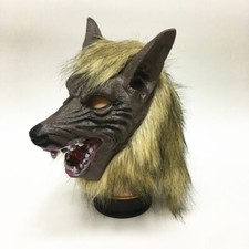 Máscara facial Wolfman lobisomem lobo máscara completa fantasia falsa adereço Halloween novidade, usado comprar usado  Enviando para Brazil