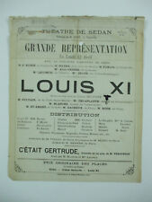 Affiche théâtre sedan d'occasion  Azerailles